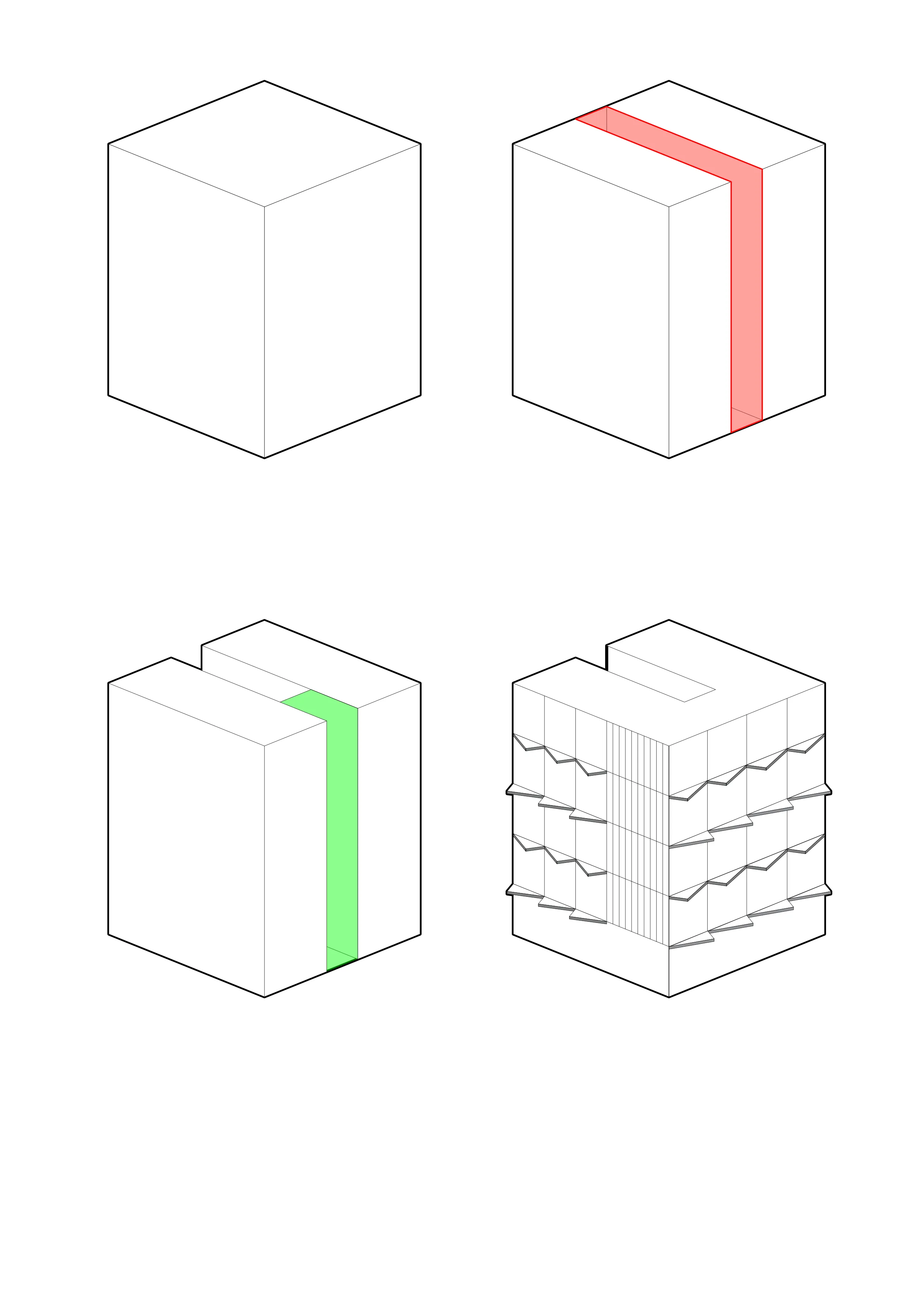 Overzichtsbeeld (concept / axon / render)